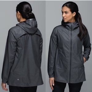 LULULEMON Rain Check Drizz Jacket, Grey